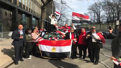 المصريون بأمريكا يواصلون لليوم الثاني الإدلاء بأصواتهم في الاستفتاء على التعديلات الدستورية