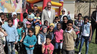 حرم السفير السعودي تقيم احتفالية للأطفال الأيتام