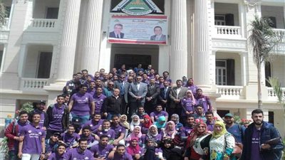 هكذا شاركت جامعة بنها في الاستفتاء (صور)