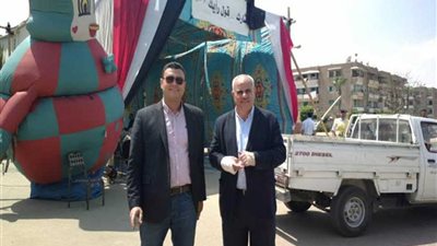 الشربيني يدلي بصوته في الاستفتاء على التعديلات الدستورية.. (صور)