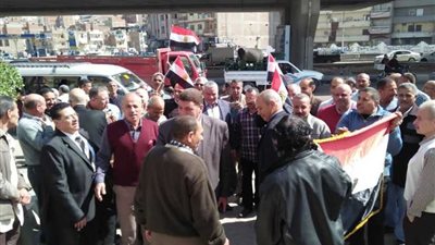 المواطنون يحتشدون أمام اللجان بمحافظة البحيرة