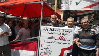 بالصور.. إقبال كثيف من المواطنين على لجان الاقتراع بالقاهرة
