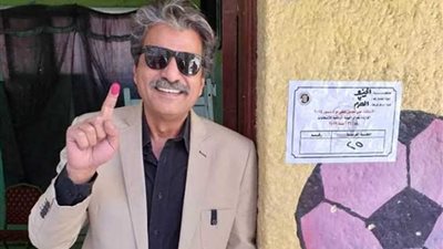 جمال عبد الناصر يصوت على التعديلات الدستورية