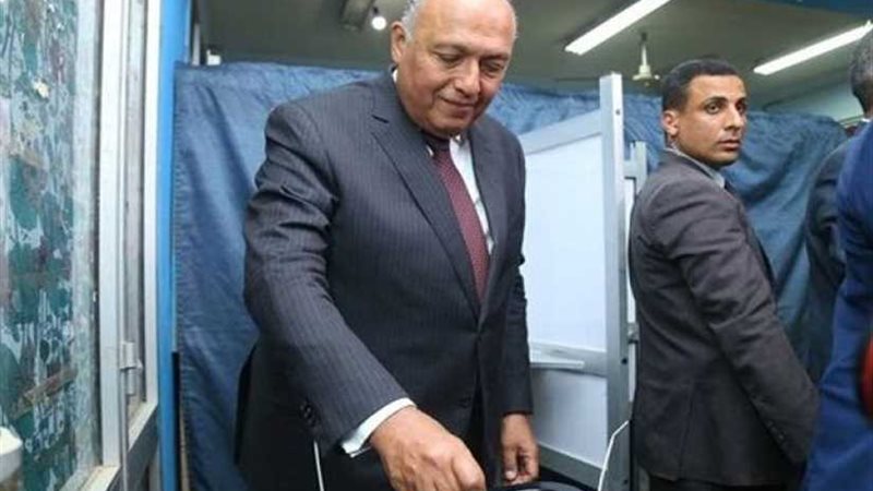 شكري عقب إدلائه بصوته: