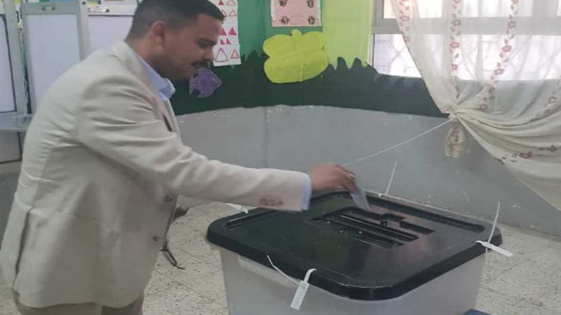 رئيس مستقبل وطن يدلى