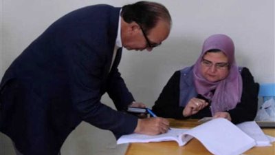 رئيس نادي النجوم يدلي بصوته فى الاستفتاء على التعديلات الدستورية