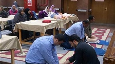 التأمين الصحي ببني سويف ينظم تدريبا لإنعاش القلب الرئوي