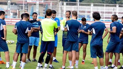 جلسة تحفيزية بمران الزمالك