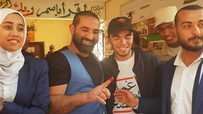 أحمد سعد في الاستقتاء: صوتك أمانة توكل على الله وانزل