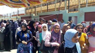 مسيرات بالسيارات لدعوة المواطنين للمشاركة في الاستفتاء بدمياط