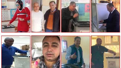 أبرزهم أبوريدة.. نجوم الرياضة يواصلون المشاركة في 