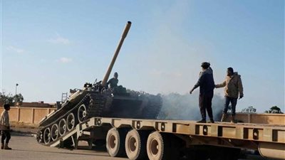 عاجل ..إمدادات عسكرية ضخمة من الجيش الليبي لمعركة طرابلس