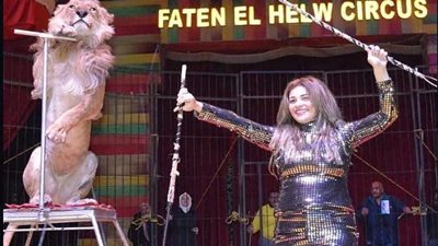 فاتن الحلو تحتفي بمرور 30 عاما على تأسيس السيرك المصري- الأوروبي