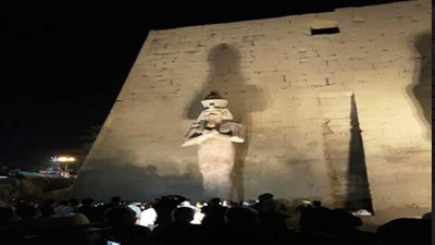 رئيس البعثة الأمريكية بالأقصر: وضع تمثال رمسيس صحيح