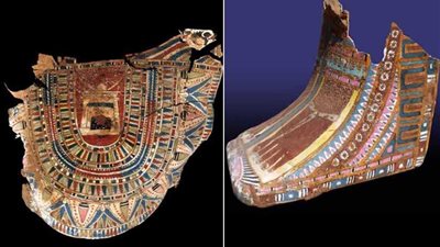 الكشف عن مقبرة صخرية تعود للعصر اليوناني الروماني بغرب أسوان