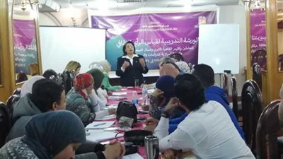 تواصل فعاليات الورشة التدريبية 