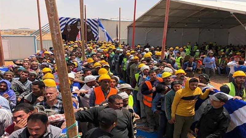 إقبال كثيف بلجان