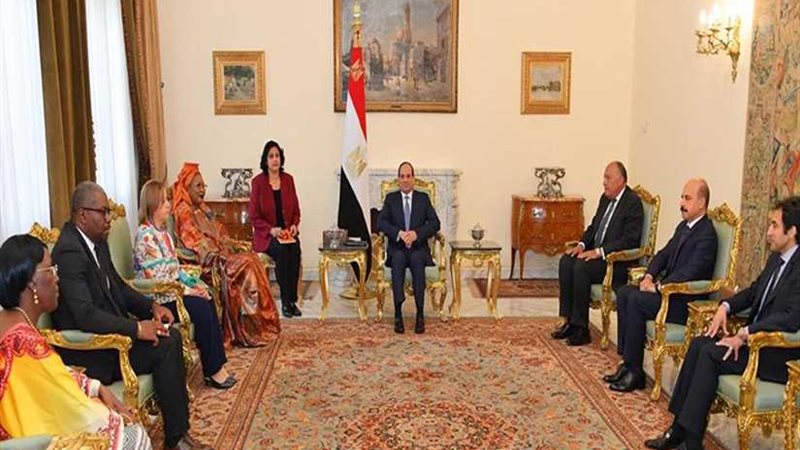 الرئيس السيسي يلتقي