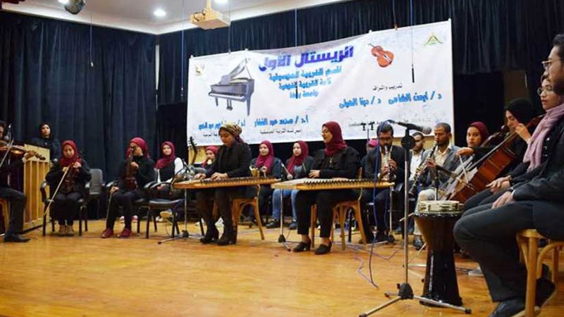 رئيس جامعة بنها ندعم