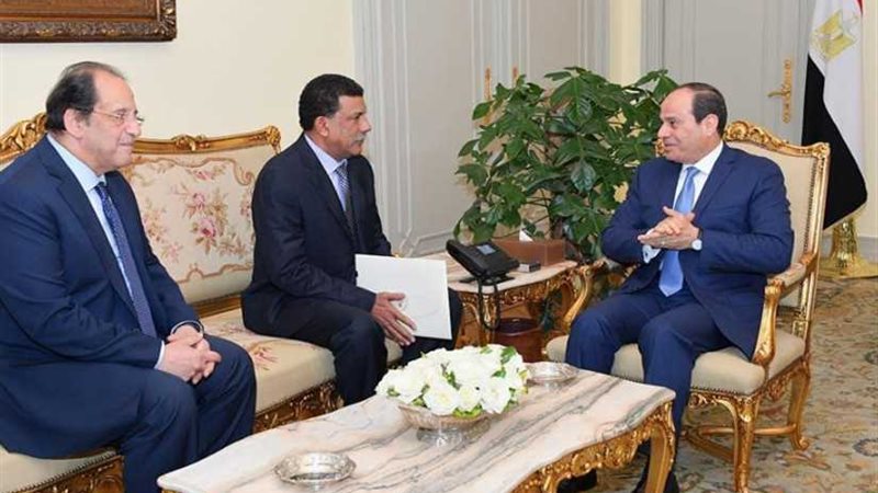 الرئيس السيسي يتسلم