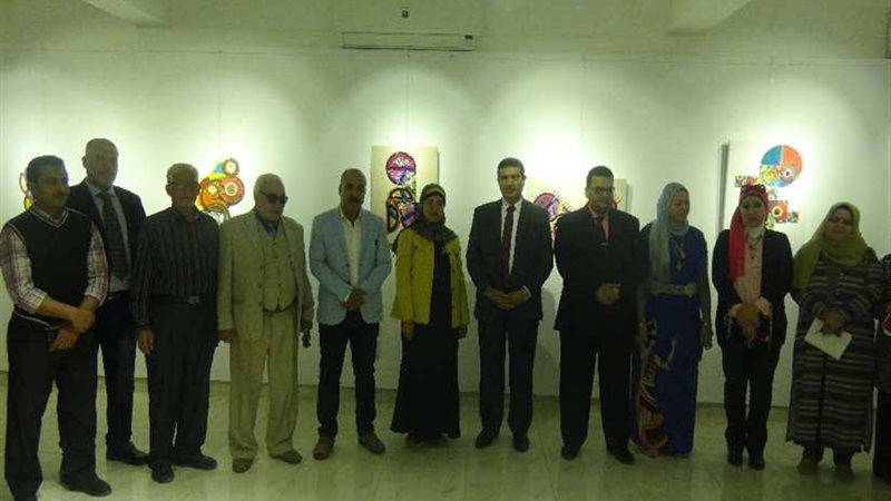 افتتاح معرضين  إبداعات