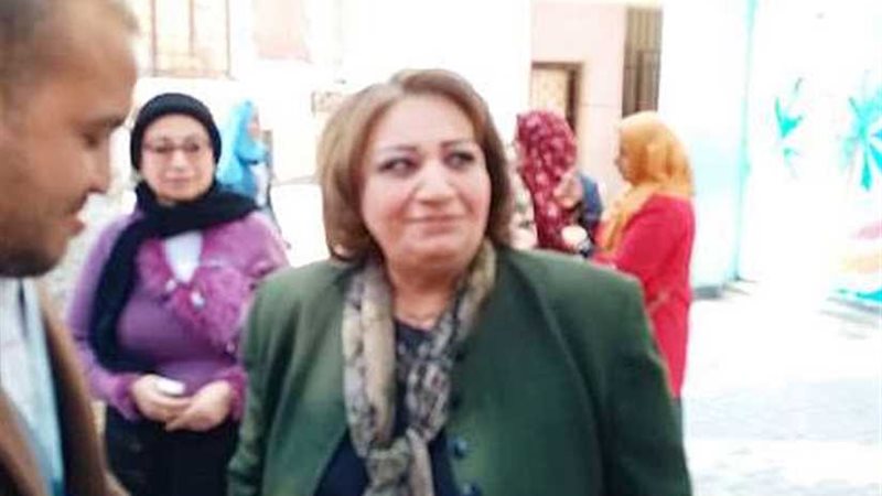 تهاني الجبالي تدلي