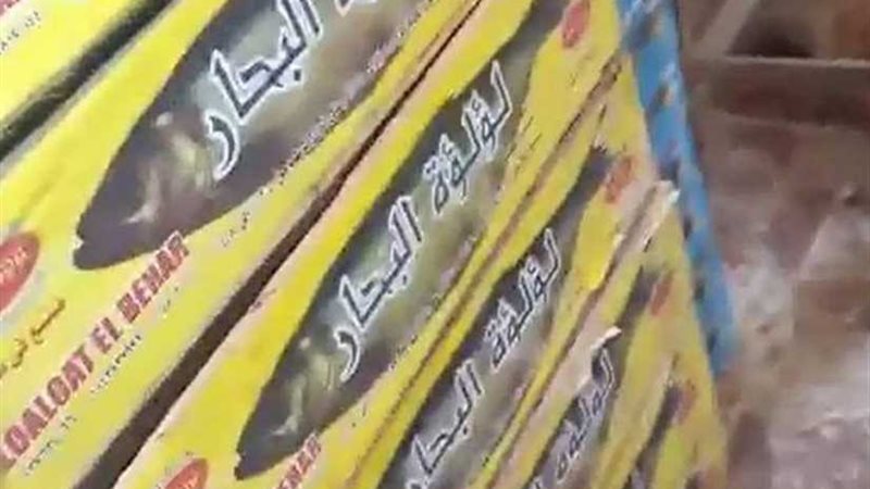 ضبط 25 طن فسيخ ورنجة