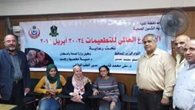 بدء فاعليات الأسبوع العالمي للتطعيمات بالمنيا