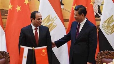 بدء مباحثات القمة بين الرئيس السيسي ونظيره الصيني في بكين