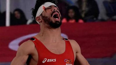 إبراهيم عبد الحميد بطل المصارعة: أطمح بميدالية أوليمبية