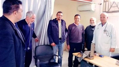 تفقد مستشفى العريش العام للاطمئنان على استعداداته
