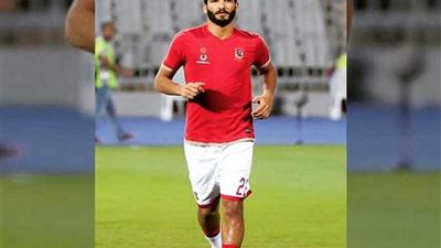 صالح جمعة يتقدم بالهدف الأول للأهلي في شباك المصري