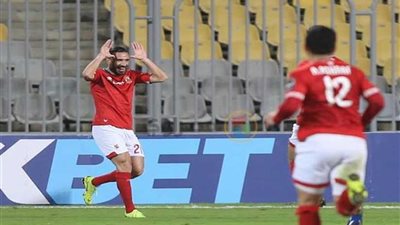 معلول يضاعف نتيجة الأهلي بهدف ثاني في شباك المصري