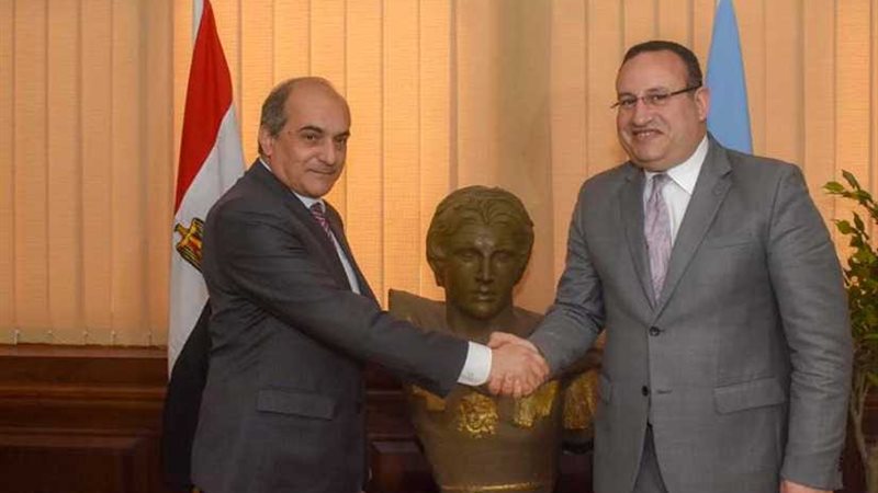 قنصوة يستقبل أعضاء