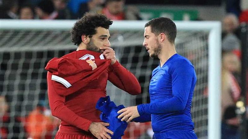 محمد صلاح وهازارد