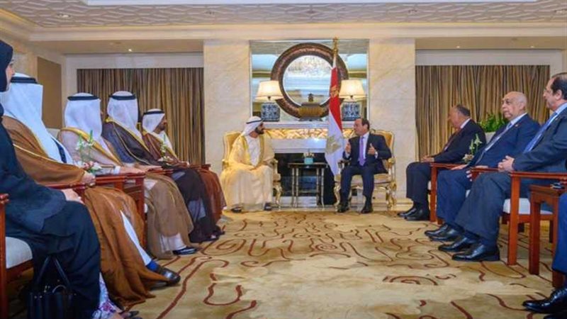 ابن راشد: السيسي