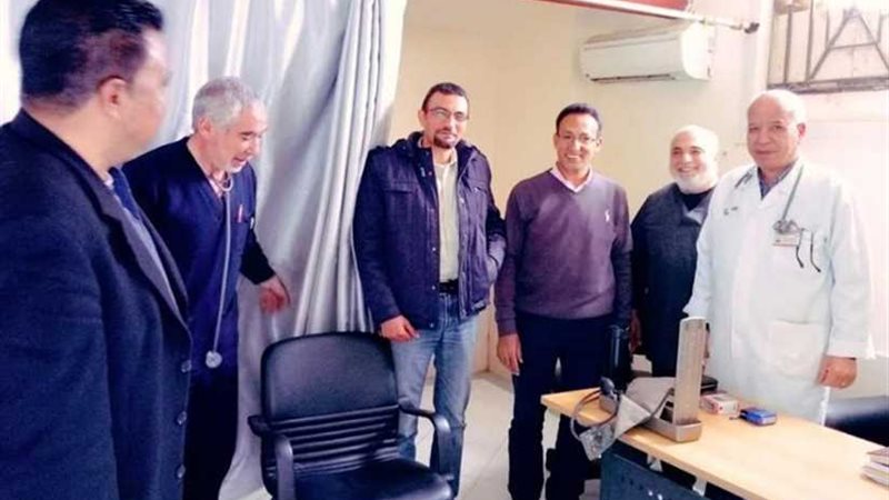 تفقد مستشفى العريش