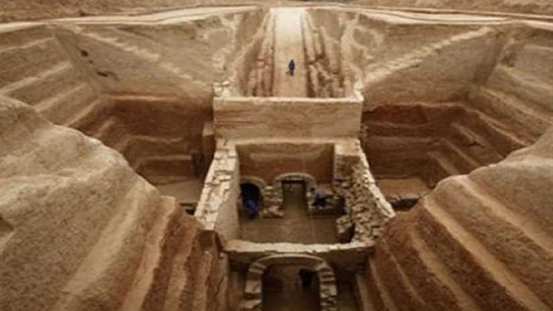 اكتشاف 8 مواقع أثرية