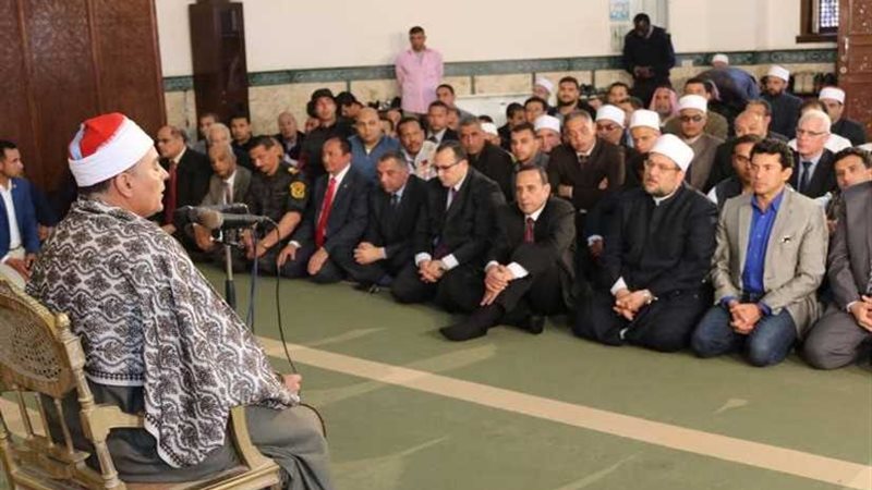 وزير الأوقاف في خطبة