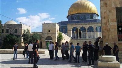 مركز معلومات فلسطيني: 2230 محتل اقتحموا الأقصى خلال عيد 