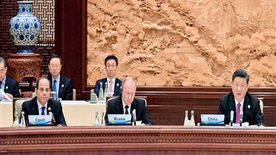 شاهد.. نشاط مكثف للرئيس السيسي اليوم في بكين