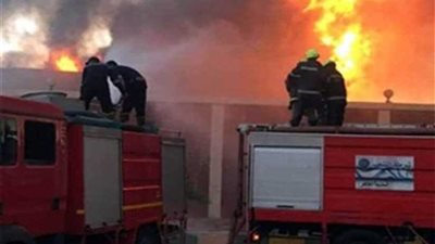 السيطرة على حريق محدود بمديرية أمن الدقهلية