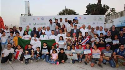 وزيرا البيئة والري يشهدان ختام سباق النيل الدولي للشراع