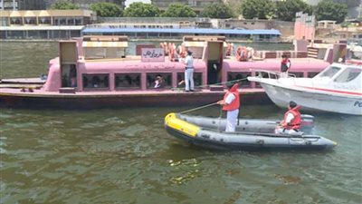 تأمين المسطح المائي والمراسي النيلية فى الاحتفالات والأعياد