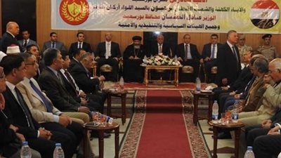 وفد «مستقبل وطن» بورسعيد يشارك الأقباط في احتفالات عيد القيامة المجيد