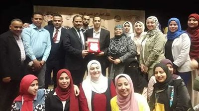 تكريم طلبة الدبلوم المهني بتربية المنوفية في الملتقى الدولي لمتحدي الإعاقة