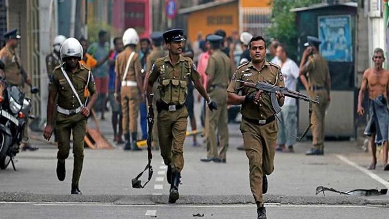 شرطة سريلانكا تشن