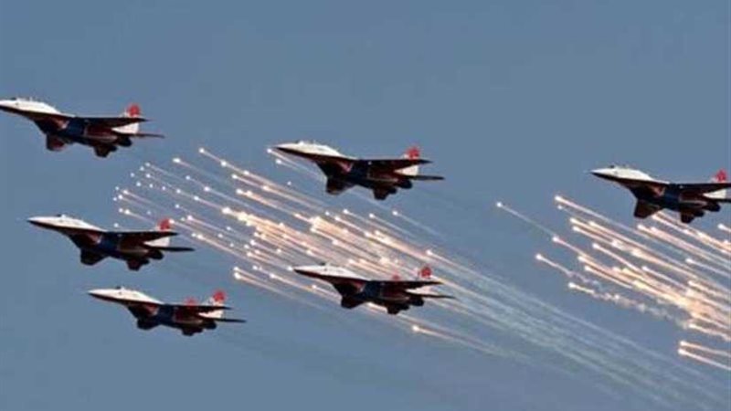 طيران التحالف يدمر