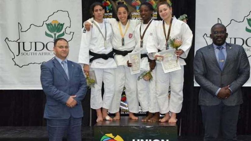 الجودو المصري يتربع