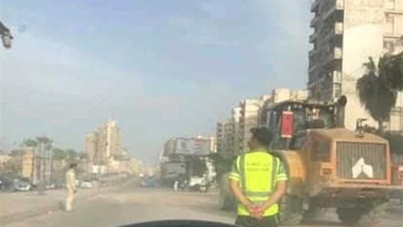 أمن الإسكندرية يزيل